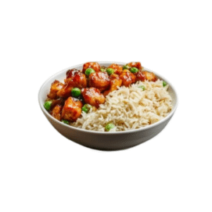 Chicken Manchurian And Rice