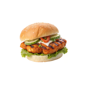 Tikka Pizza Burger